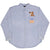 Vintage Scooby Doo Embroidered Blue Pocket Shirt 1990S Size XL