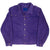 Vintage Marithe Francois Girbaud Purple Pleated 1990S Denim Jacket Size Large Made In Usa