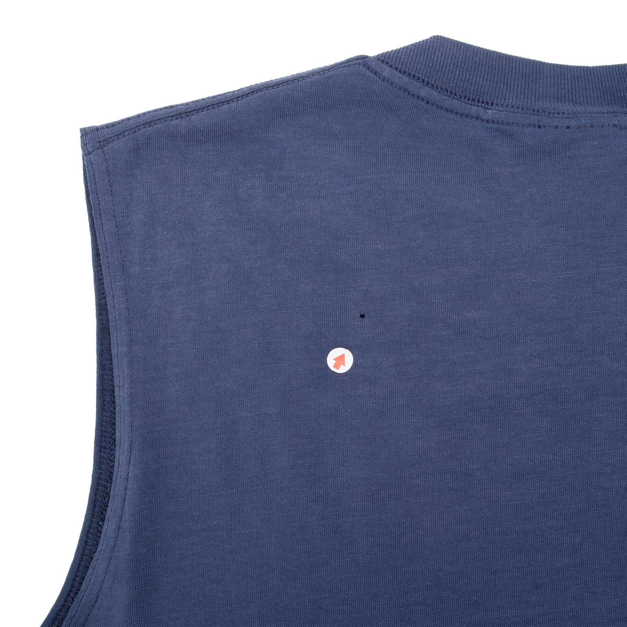 VINTAGE NIKE BIG SWOOSH BLUE TEE SHIRT 1980S SMALL MADE IN USA