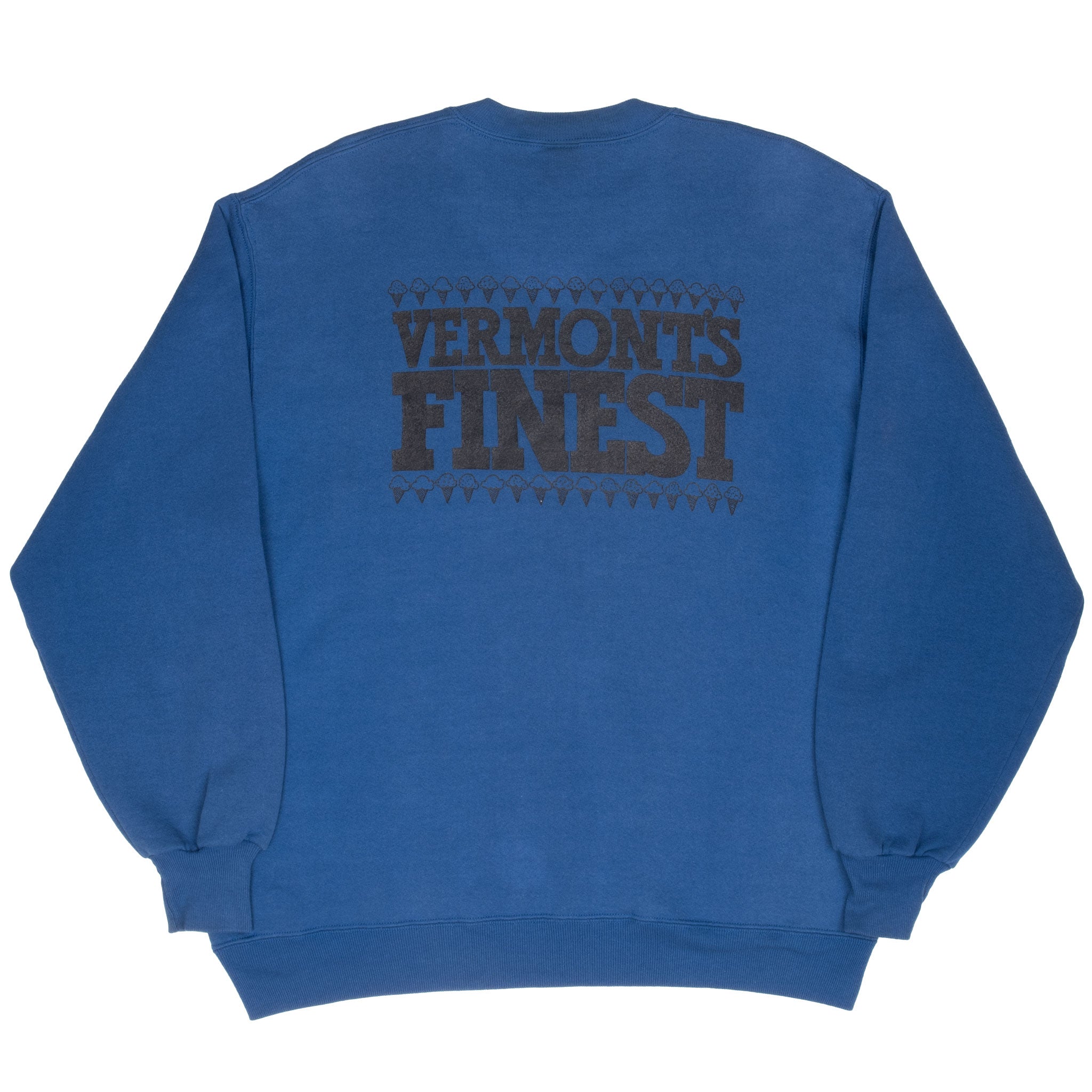 Vintage Ben & Jerry's Ice Cream Sweatshirt 1985 Size XL Made In Usa