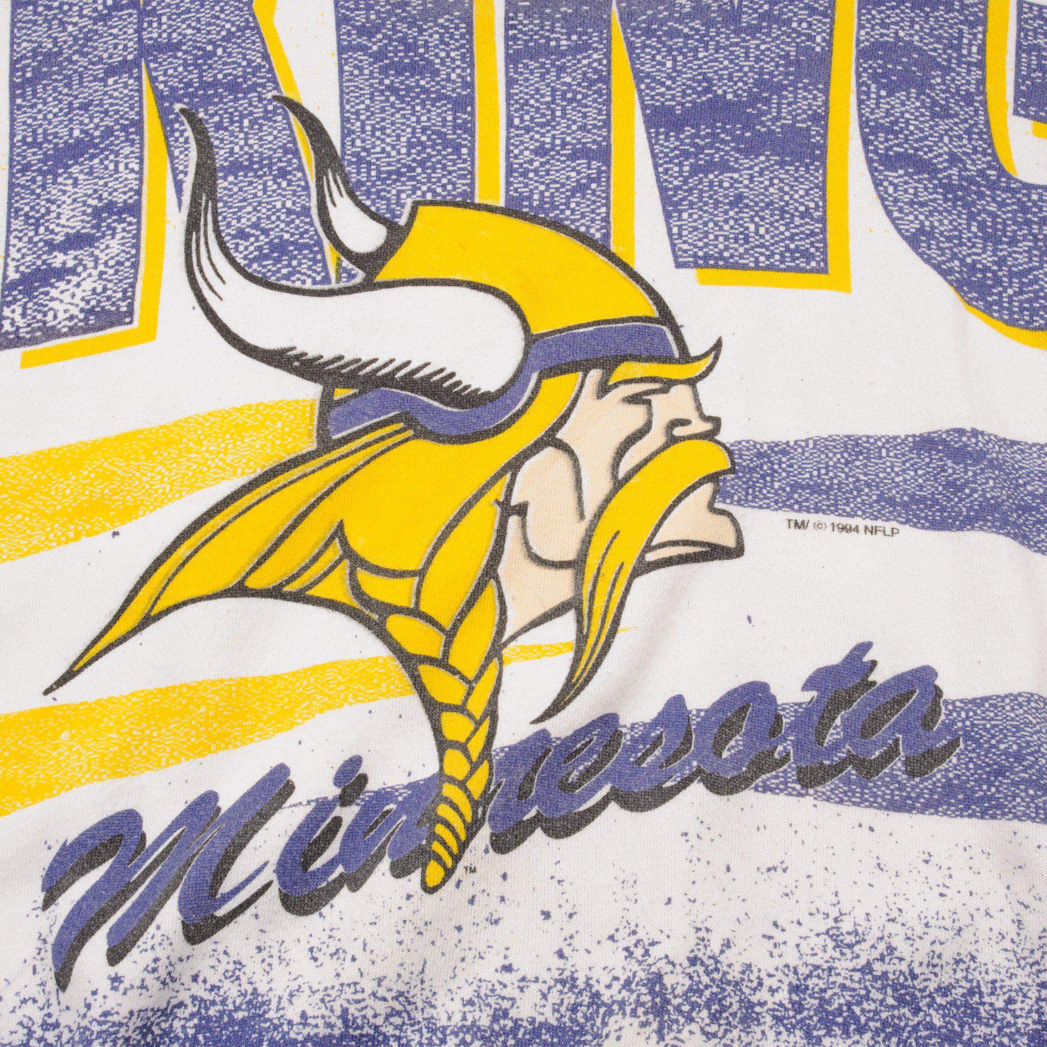 VINTAGE NFL MINNESOTA VIKINGS SWEATSHIRT 1994 SIZE XL MADE IN USA