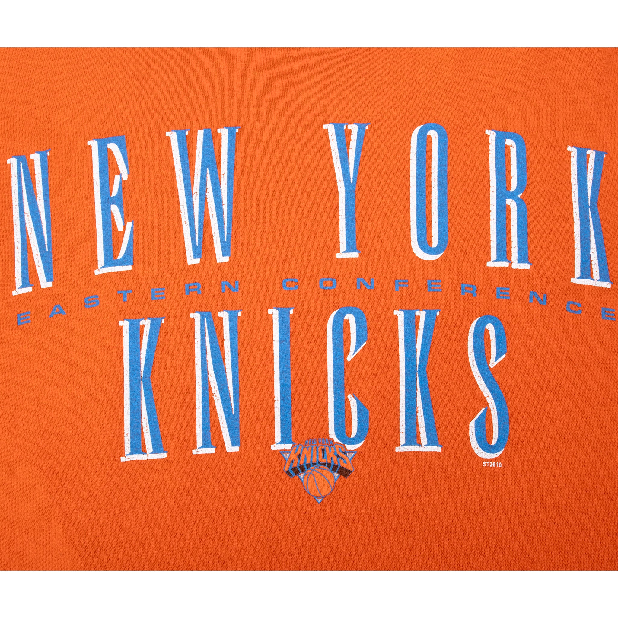 Vintage Nba New York Knicks 1990S Starter Tee Shirt Size XL Made In Usa