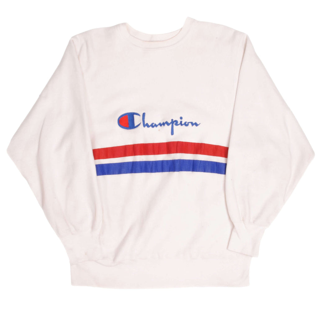 Champion white sweater cheap