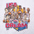 Vintage NBA Dream Team USA With Jordan, Pippen, Barkley, Stockton, Mullin, Robinson, Malone, Bird, Ewing, Johnson Tee Shirt 1992 Size XL Made In USA With Single Stitch Sleeves