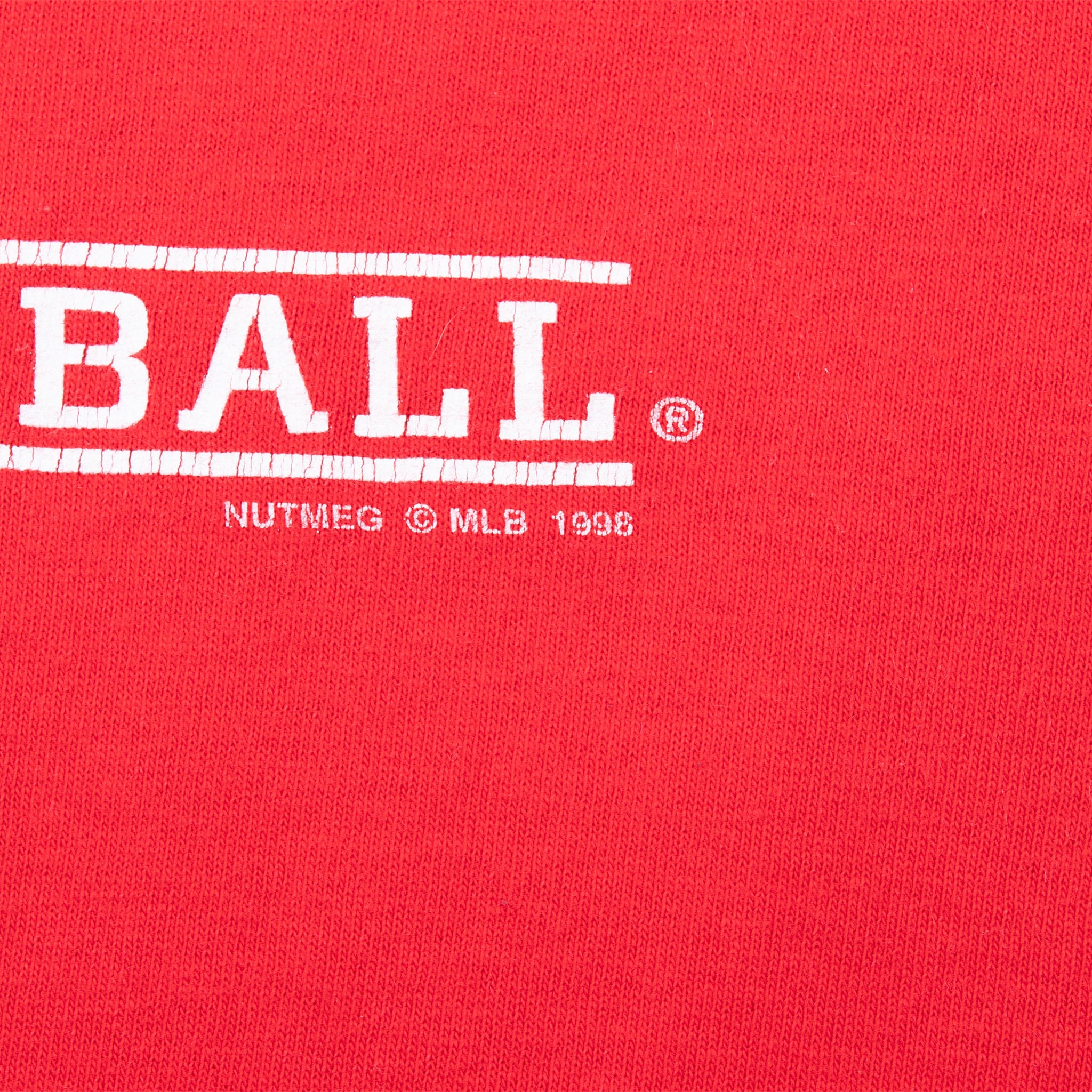 Vintage MLB Pittsburgh Pirates Red Tee Shirt 1998 Size Large