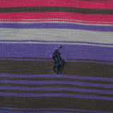 Vintage Ralph Lauren Striped Polo Shirt 1990S Size Large