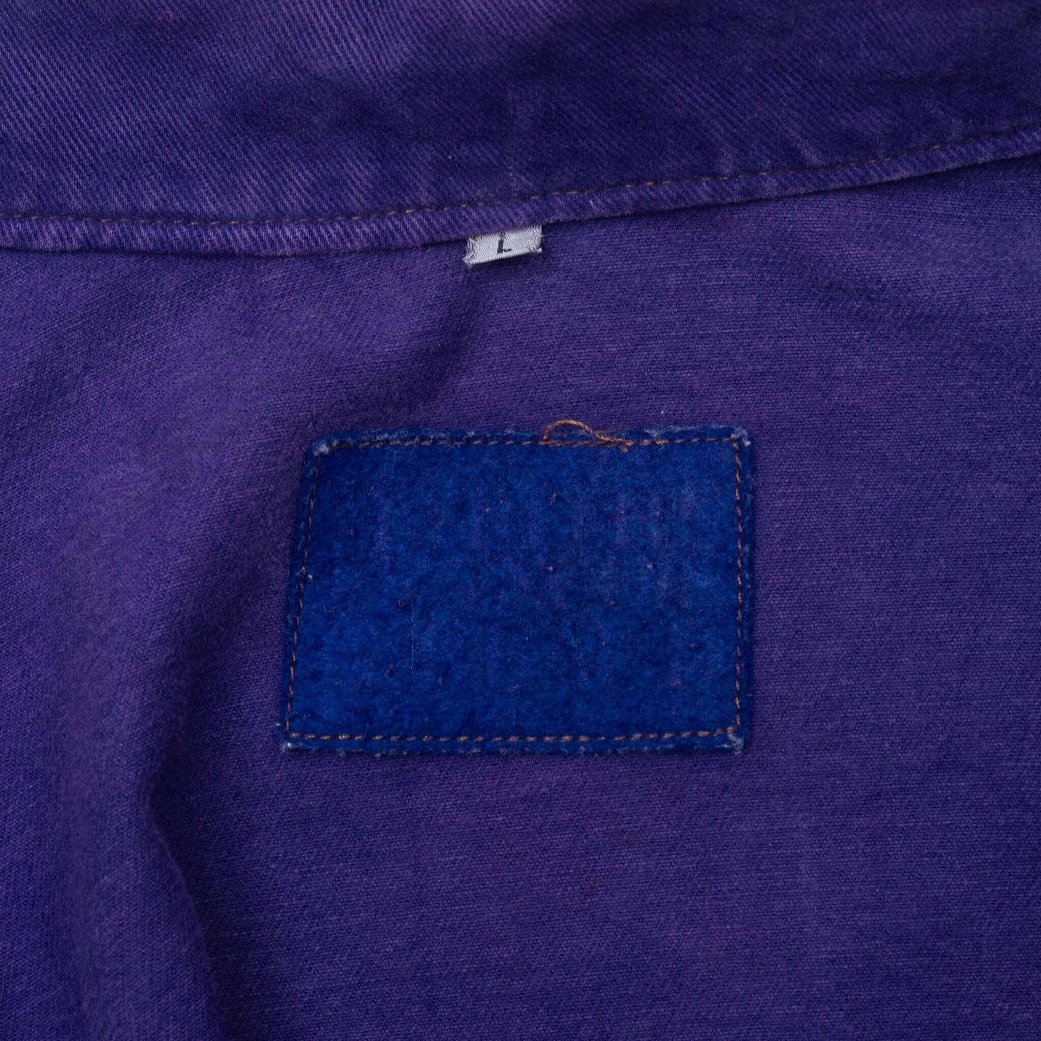 Vintage Marithe Francois Girbaud Purple Pleated 1990S Denim Jacket Size Large Made In Usa