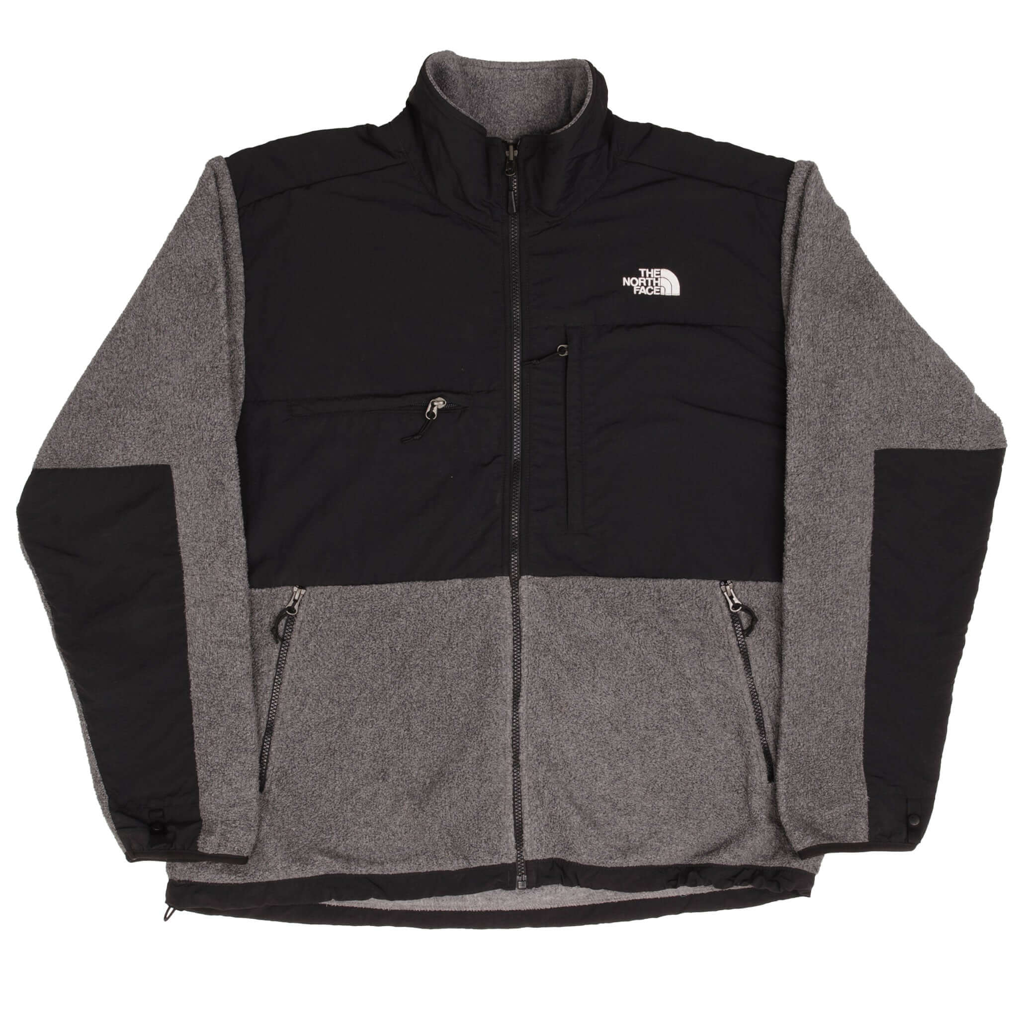 Vintage The North Face Polartec Denali Dark Gray Fleece Jacket Size XL