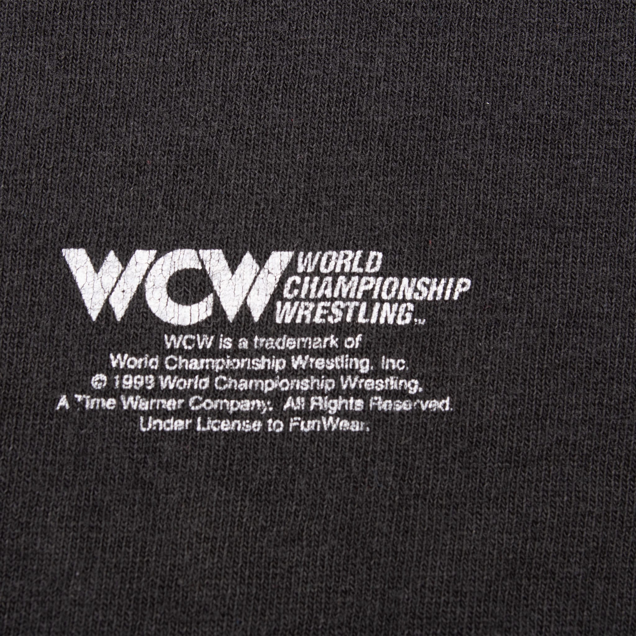 Vintage Wcw Wrestling Bill Goldberg Tee Shirt 1998 Size Large Made In Usa