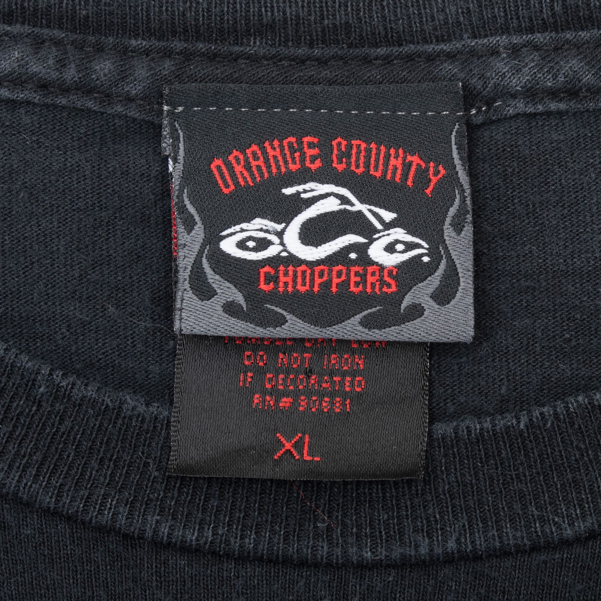 Vintage Occ Orange County Choppers Ny 2006 Biker Long Sleeve Tee Shirt Size XL