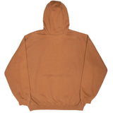 Vintage Carhartt Classic Light Brown Hoodie Sweatshirt Size XL 2000S