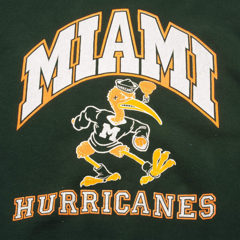 VINTAGE MIAMI HURRICANES SWEATSHIRT SIZE LARGE