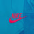 Vintage Nike International All Over Print Blue Windbreaker Jacket 1990S Size Medium