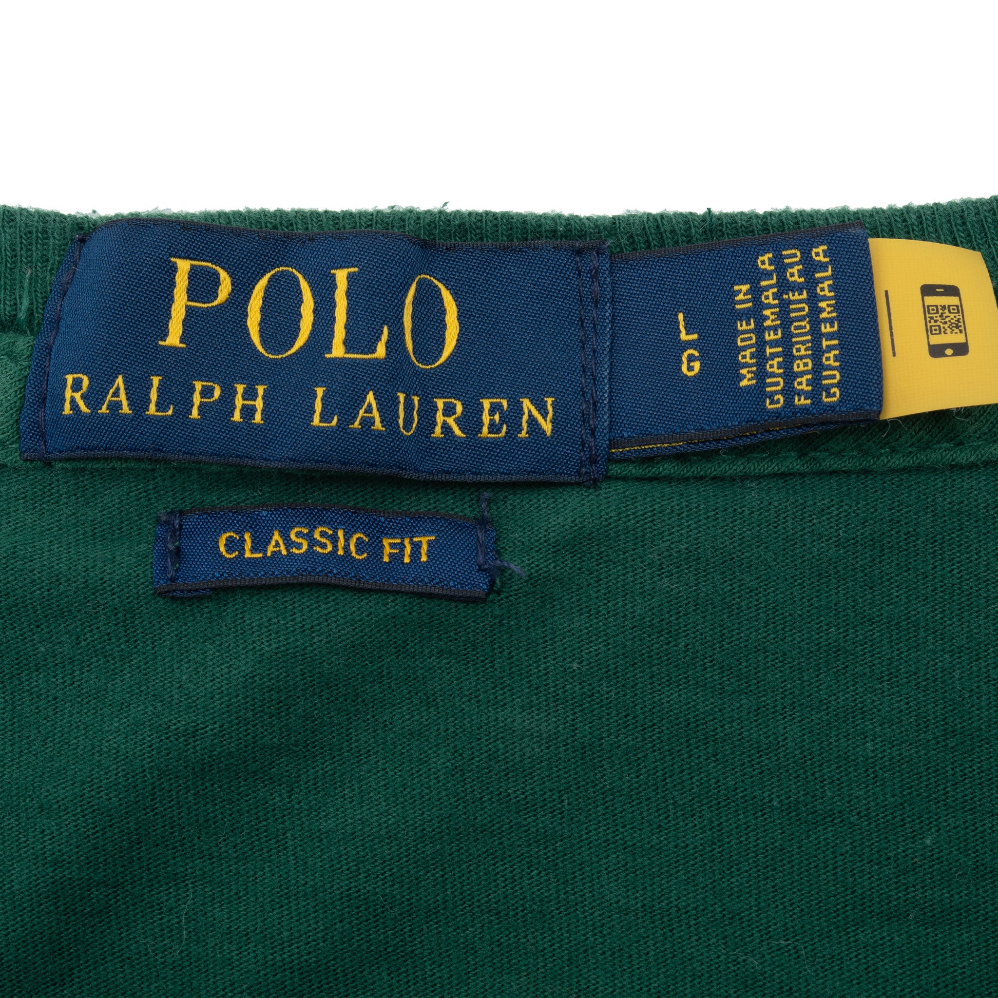 VINTAGE POLO BEAR RALPH LAUREN BASKETBALL GREEN TEE SHIRT SIZE LARGE