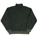 Vintage Polo Ralph Lauren Green Quarter Zip Fleece Pullover Jacket 1990S Large