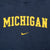 Vintage Nike Ncaa University Of Michigan Hoodie Sweatshirt 1990S Size Medium