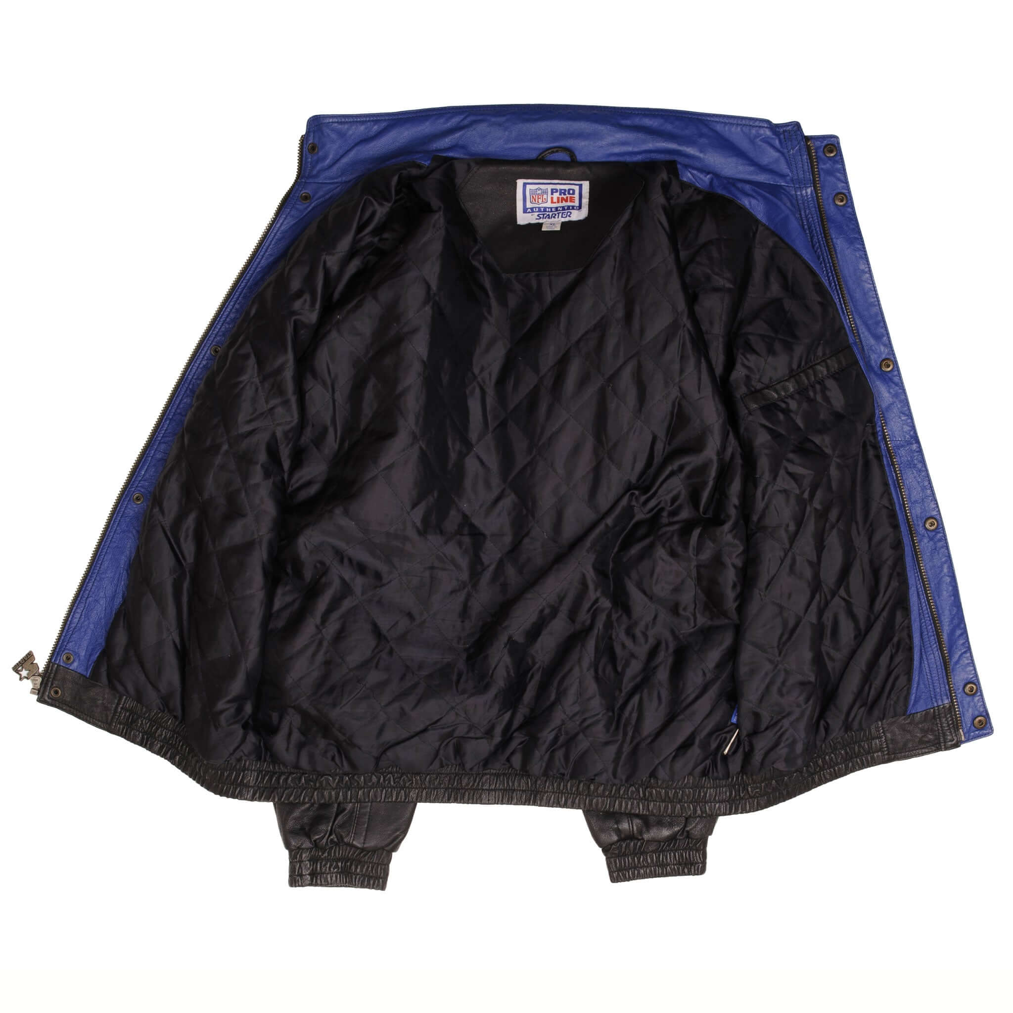 Vintage Nfl Dallas Cowboys Leather Jacket 1990S Size XL