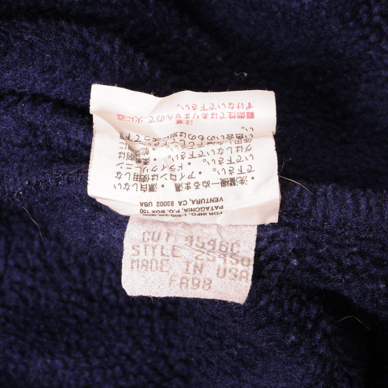 Vintage Label Tag Patagonia 1998 90s 1990s