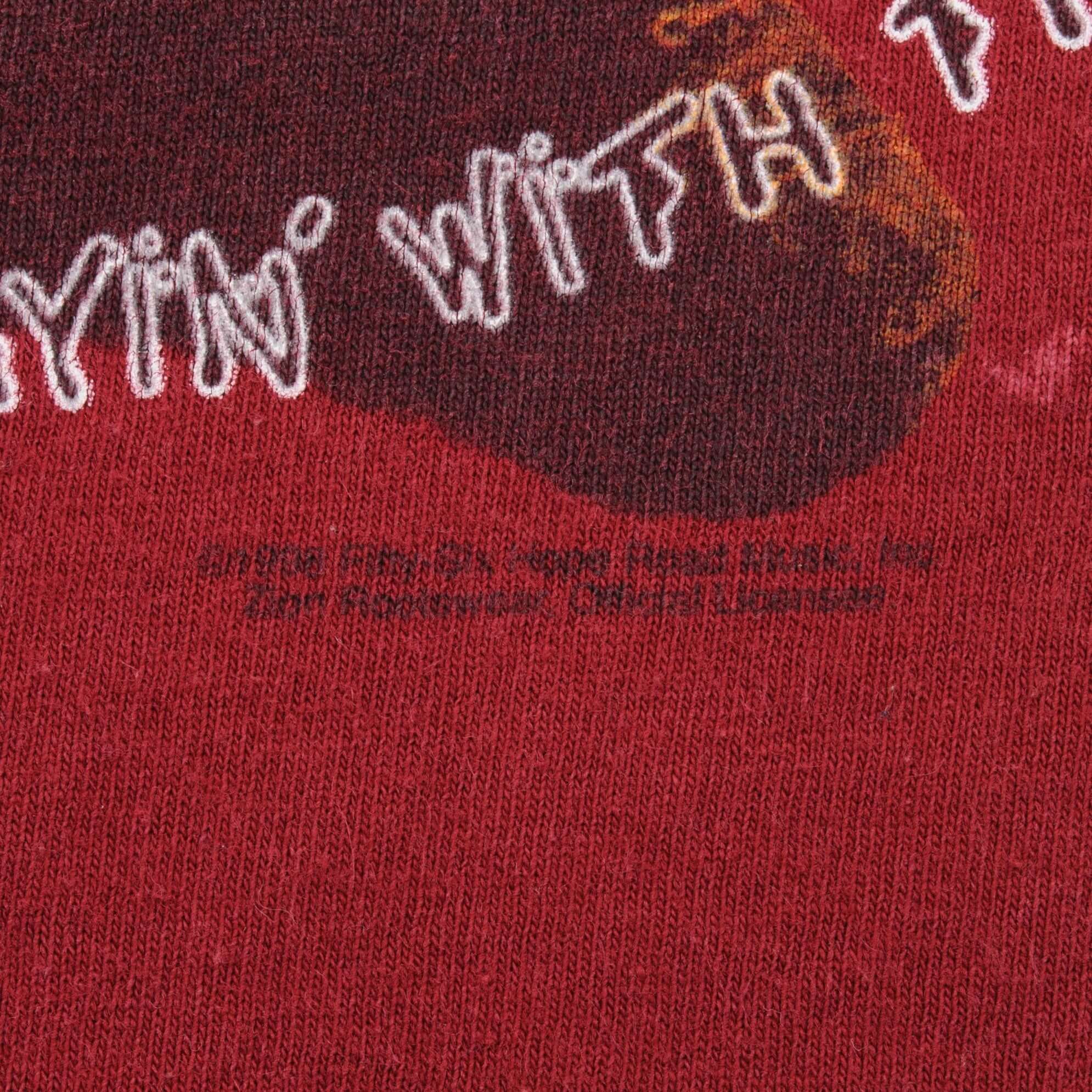 Vintage Bob Marley Reggae Tee Shirt Size XL Made In USA