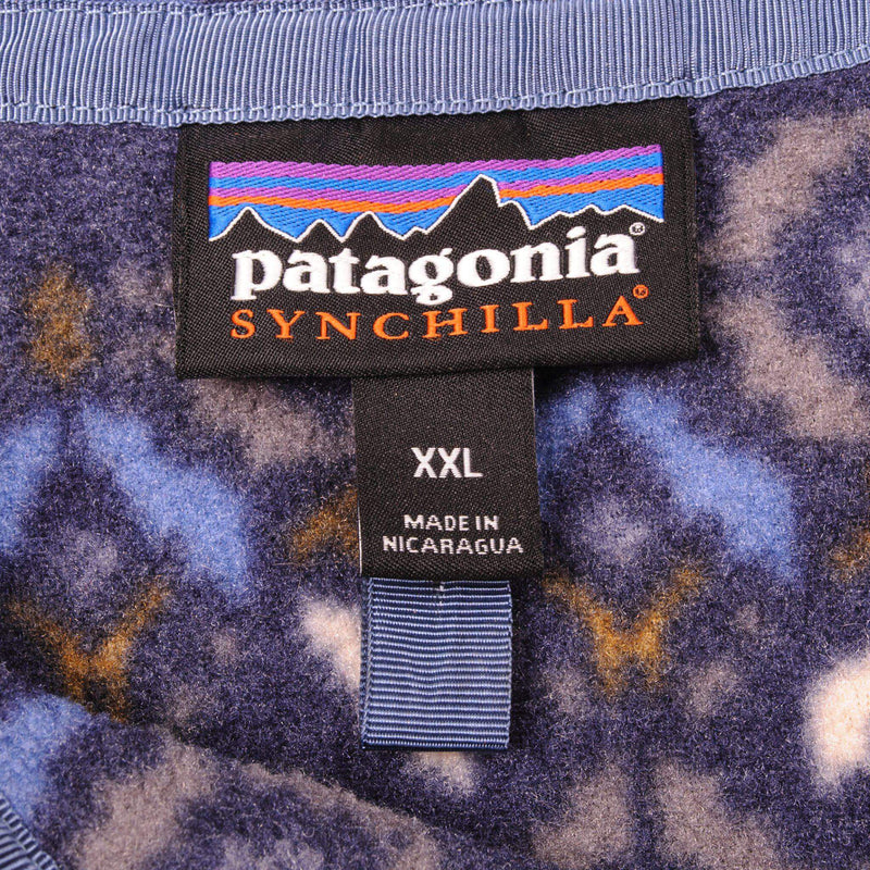 Vintage Patagonia Synchilla Snap-T Fleece Pullover Size XXL.  RN : 51884 STY : 25450 FA19
