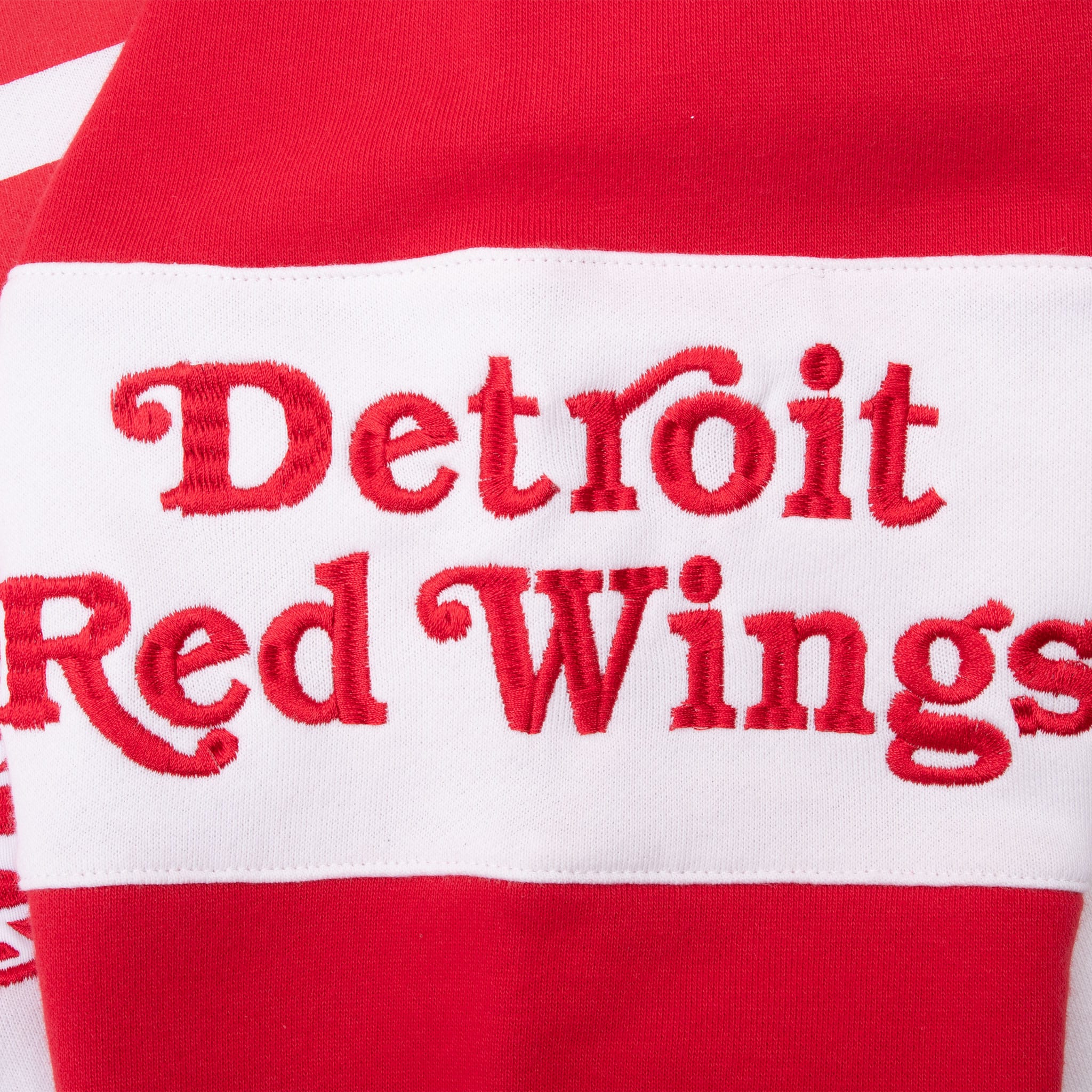 Vintage Nhl Detroit Red Wings Embroidered Sweatshirt 2000S Size Medium