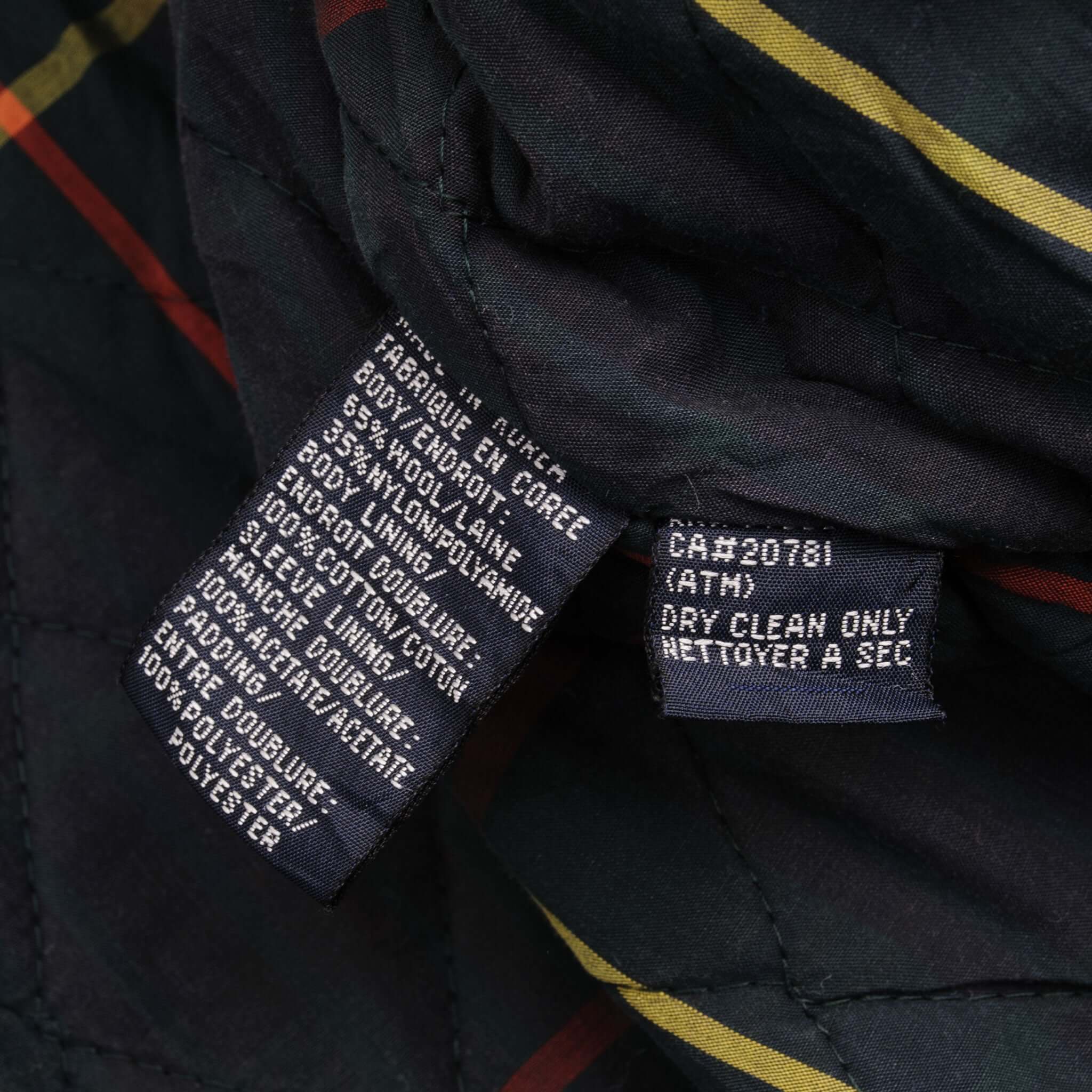 Vintage Tommy Hilfiger Wool Varsity Jacket 1990S Size Large