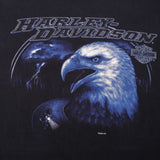 Vintage Harley Davidson Tee Shirt Eagle Freedom Denver, Colorado By Holoubek 2004 Size Medium Made In USA.