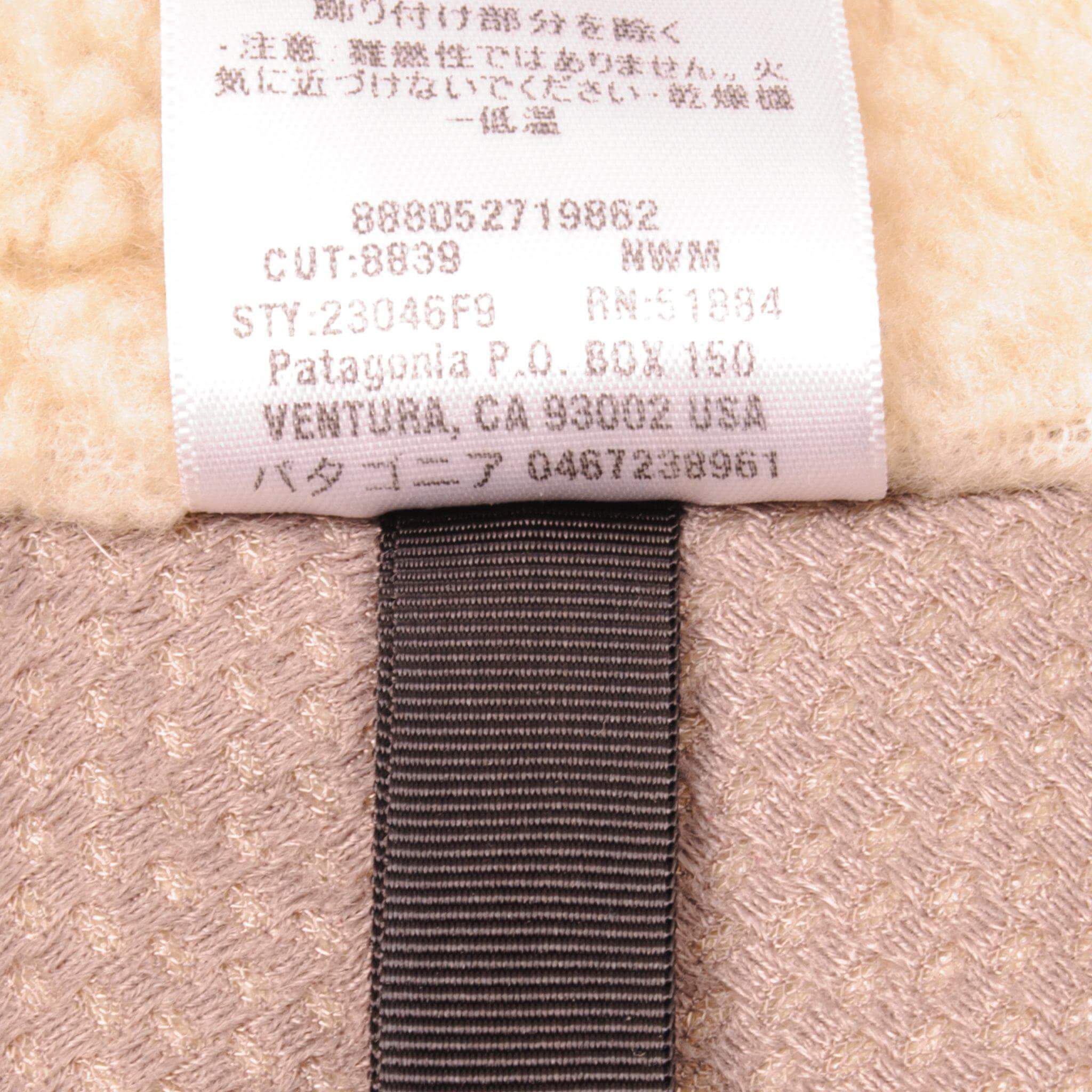 VINTAGE PATAGONIA RETROX VEST DEEP PILE JACKET SIZE LARGE