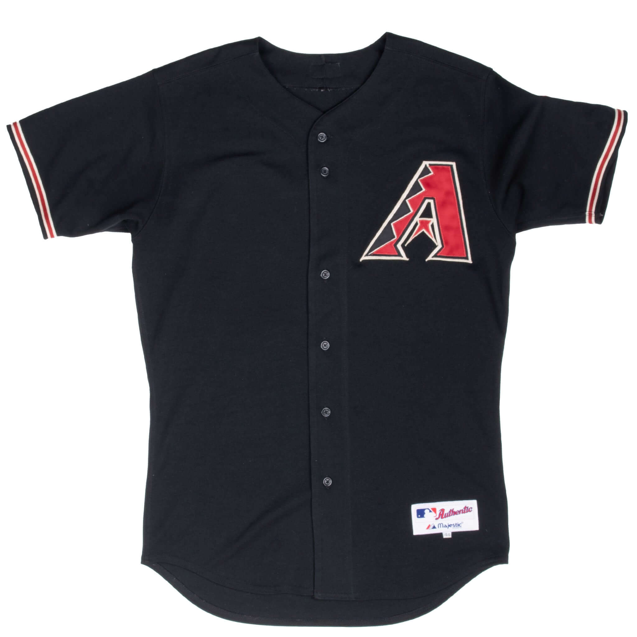 VINTAGE MLB ARIZONA DIAMONDBACKS MAJESTIC JERSEY 1990S SIZE 44 MADE IN USA