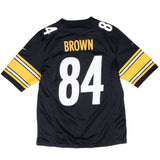 Vintage Nfl Pittsburgh Steelers Brown #84 Nike Jersey 2000S Size Large