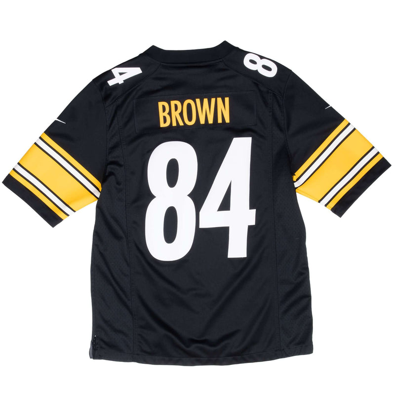 Vintage Nfl Pittsburgh Steelers Brown #84 Nike Jersey 2000S Size Large