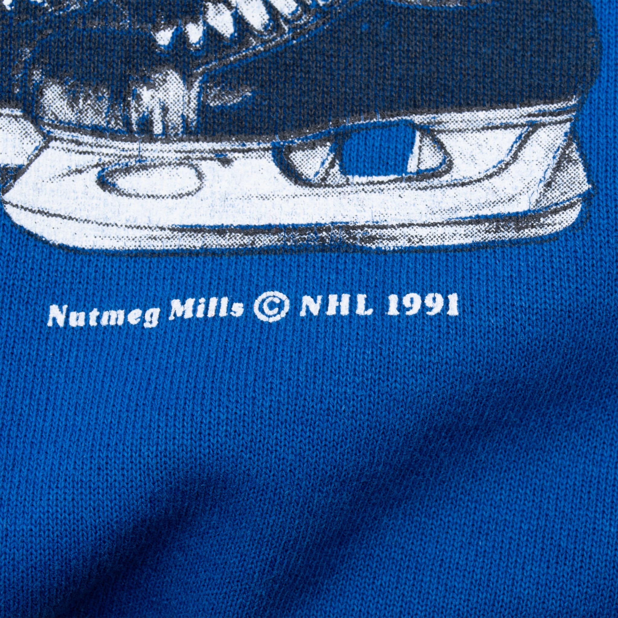 VINTAGE NHL ST LOUIS BLUES LOCKER ROOM SWEATSHIRT 1991 XL MADE IN USA