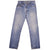 Beautiful Indigo Levis 501 Jeans 1985-1988 Made in USA with a medium blue wash and a nice contrast of light and medium blue and some nice whiskers.  Size on Tag 30X32  ACTUAL SIZE 30X30  Back Button #524