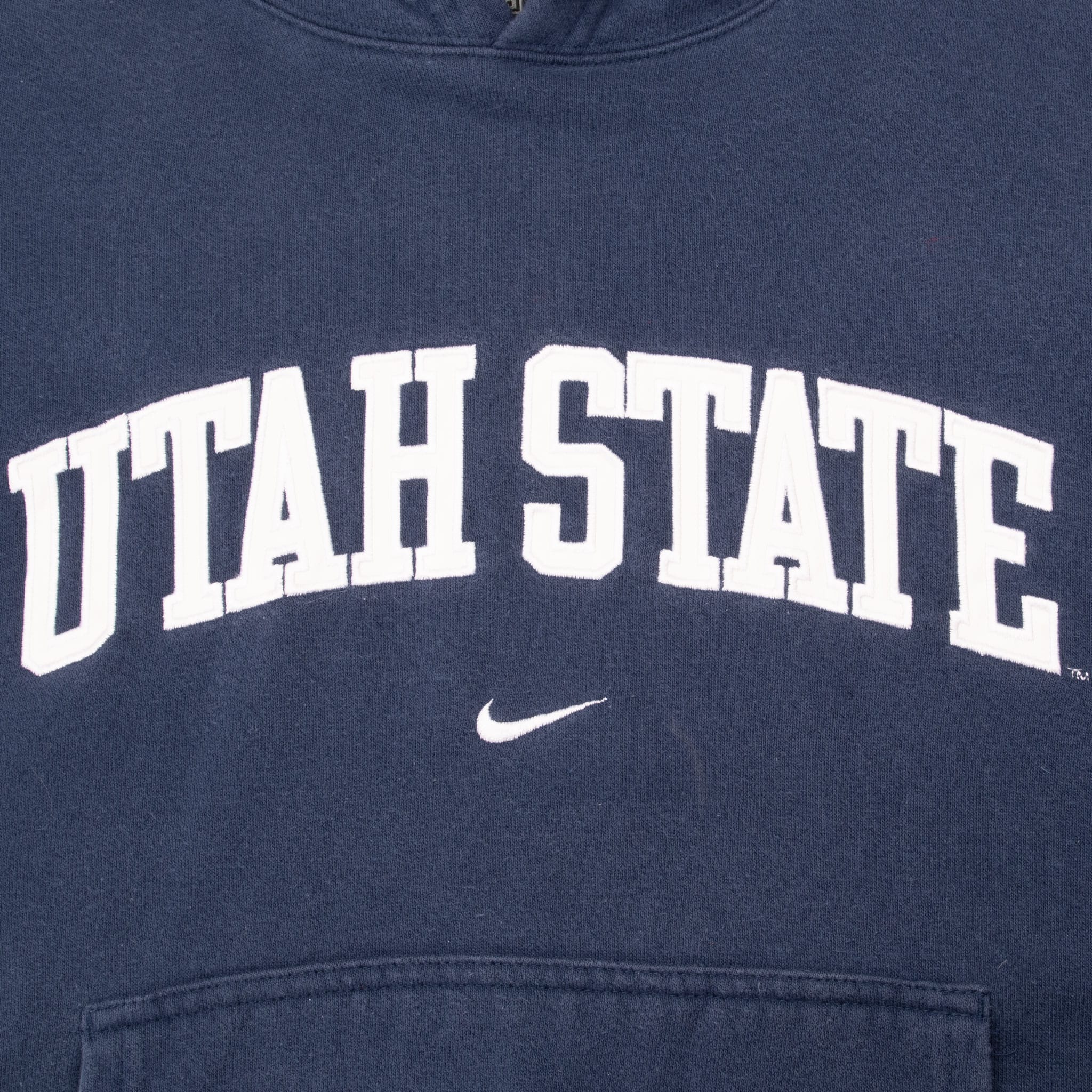 Vintage Nike Ncaa Utah State Aggies 1990S Sweatshirt Size Large