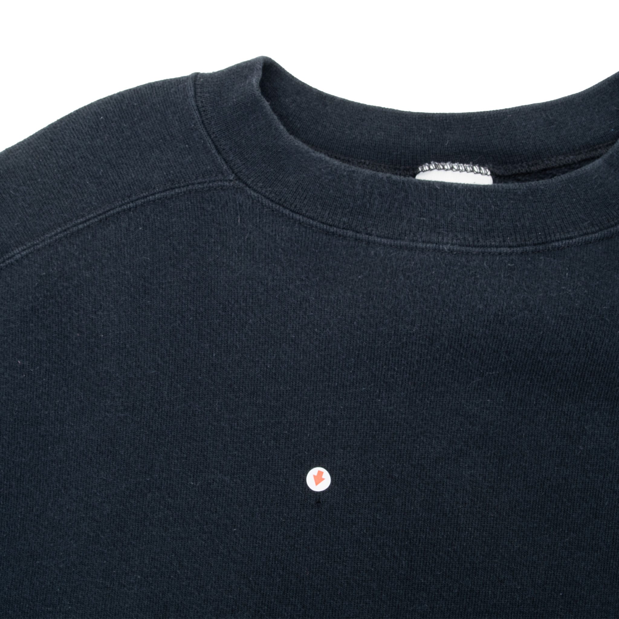 VINTAGE NIKE CLASSIC SWOOSH BLACK SWEATSHIRT 1990S XL
