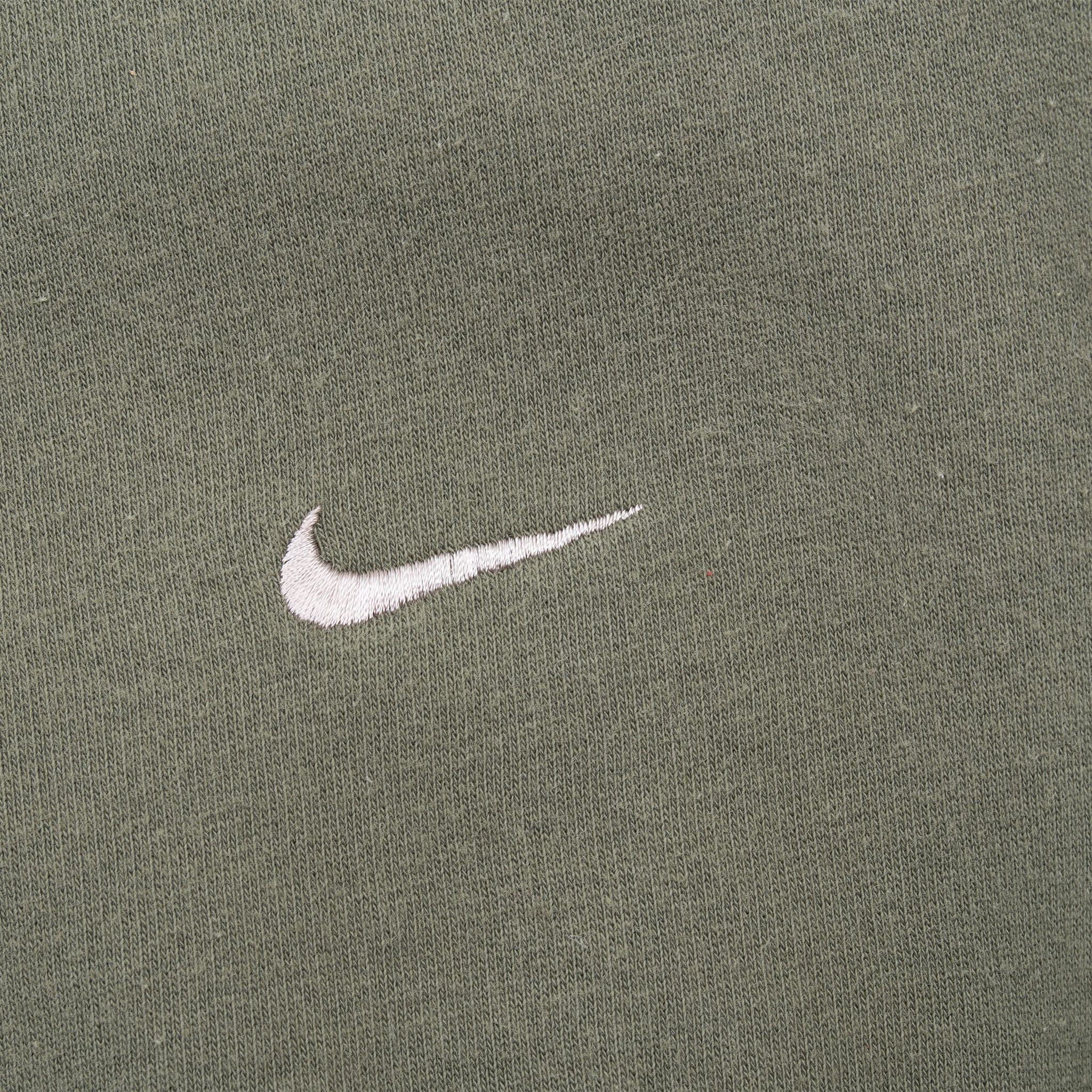 Vintage Nike Classic Swoosh Olive Green Crewneck Sweatshirt 2000S Size XL