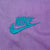 Vintage Nike Swoosh Purple Windbreaker Jacket Late 1980S Size Medium
