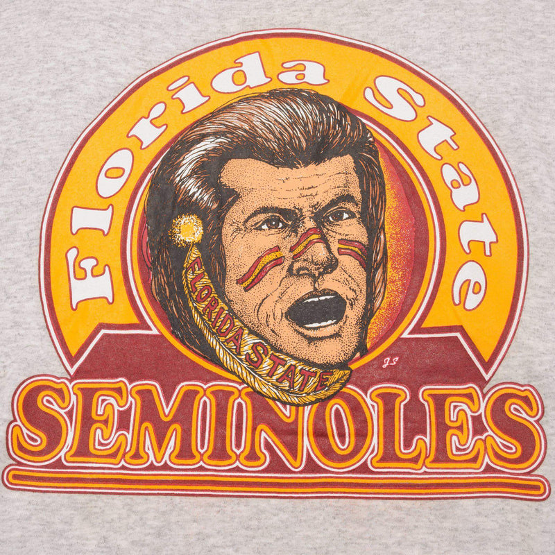 VINTAGE FLORIDA STATES SEMINOLES SWEATSHIRT SIZE XL MADE IN USA