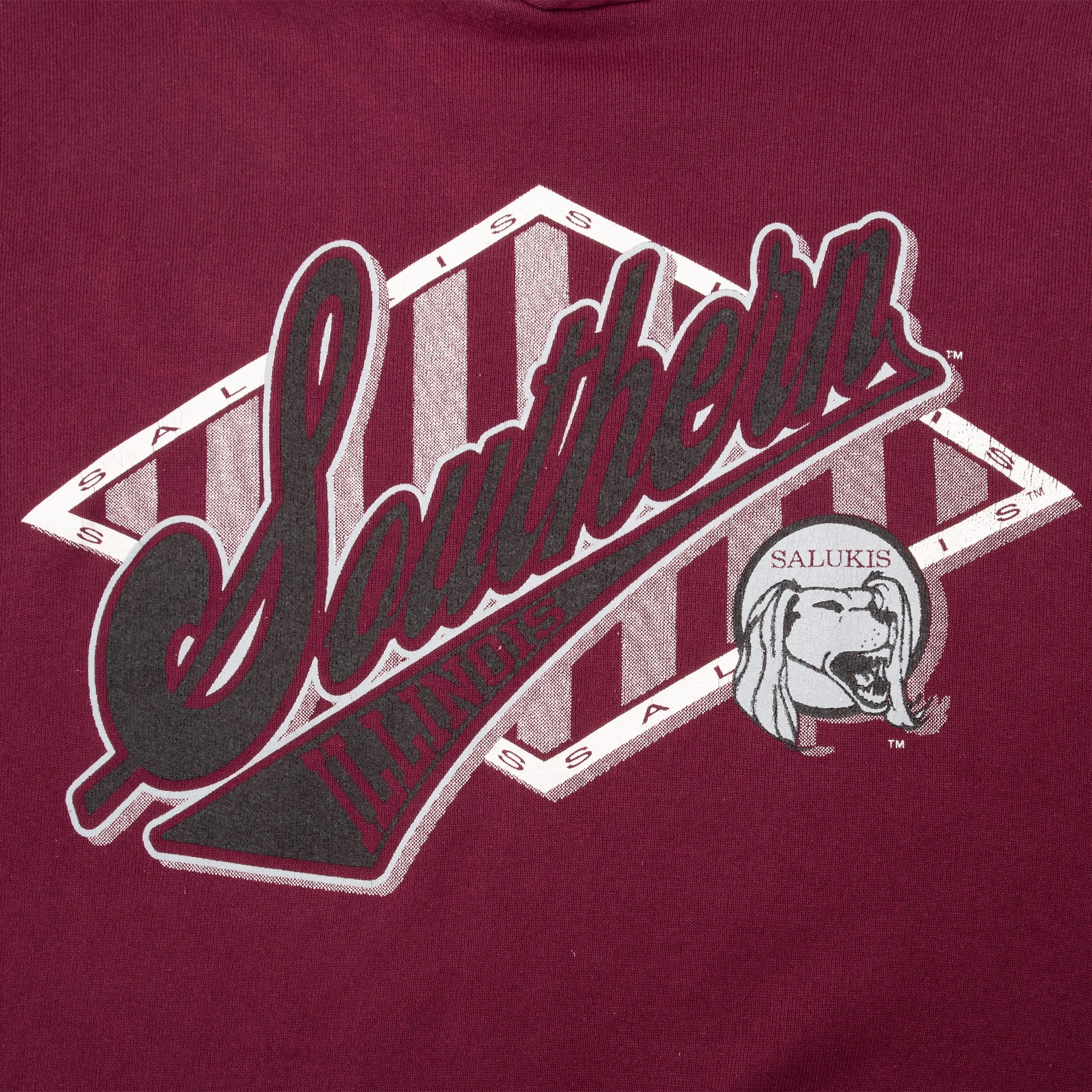 Vintage Ncaa Southern Illinois Salukis Sweatshirt 1990S Size XL