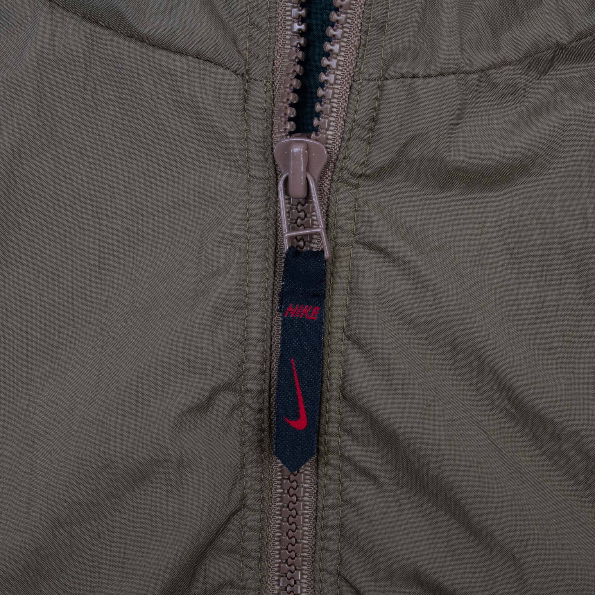 Vintage Nike Air Pine Green Pullover Windbreaker Jacket 1990S Size Large