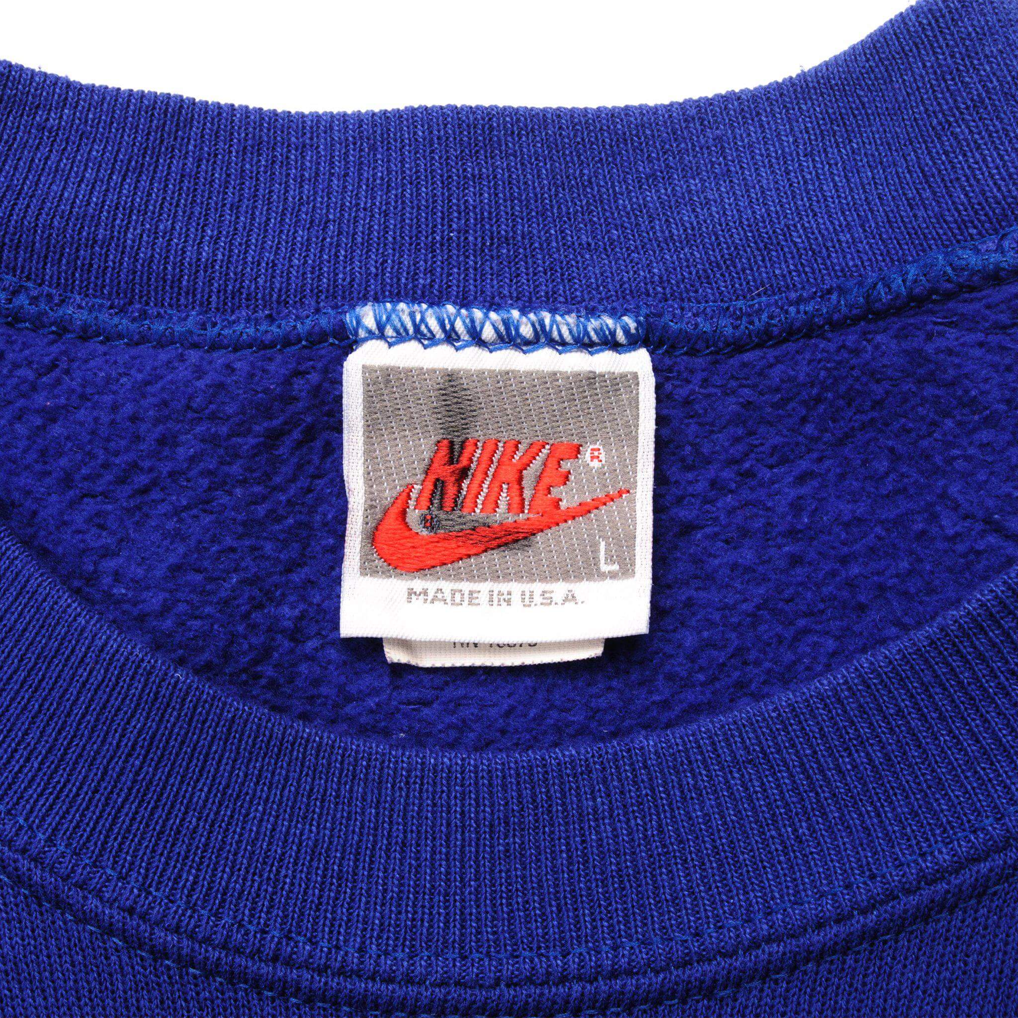 VINTAGE NIKE AIR SWEATSHIRT 1990S SIZE LARGE MADE IN USA
