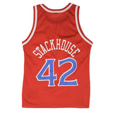 Vintage Champion NBA Philadelphia 76Ers Stackhouse #42 Jersey Late 1990S Size 40