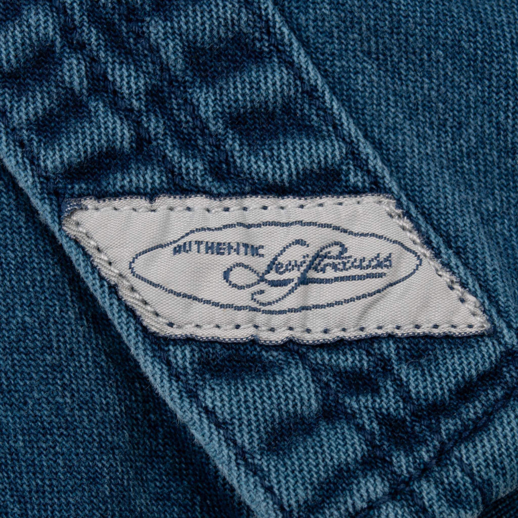 Vintage Levis Cyan Pocket Denim Shirt 1990S Size Large