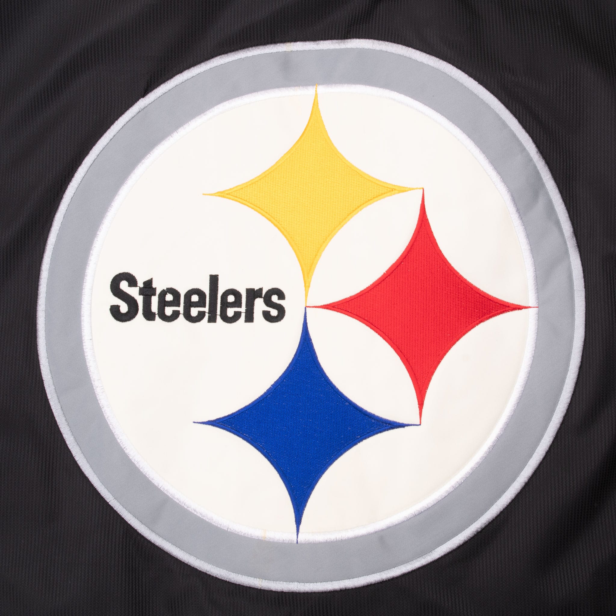 VINTAGE NFL PITTSBURG STEELERS PUMA COAT JACKET 1990S LARGE DEADSTOCK. NOS