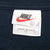 Vintage Nike Neon Big Swoosh Blue Tee Shirt 1990S Size Large Made In Usa