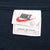 Vintage Nike Neon Big Swoosh Blue Tee Shirt 1990S Size Large Made In Usa