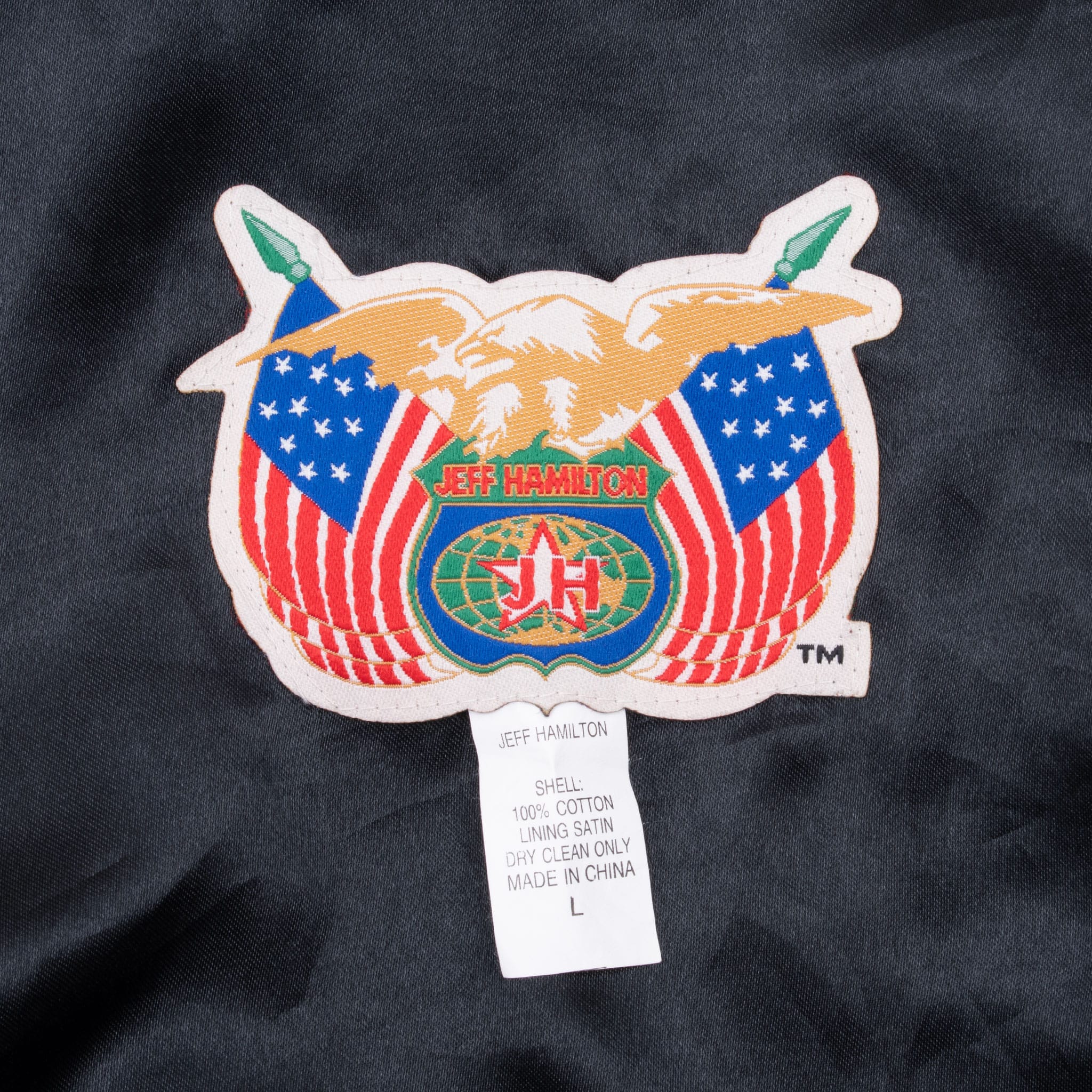 Vintage Nfl Jeff Hamilton Super Bowl XXXV 2001 Jacket Size Large