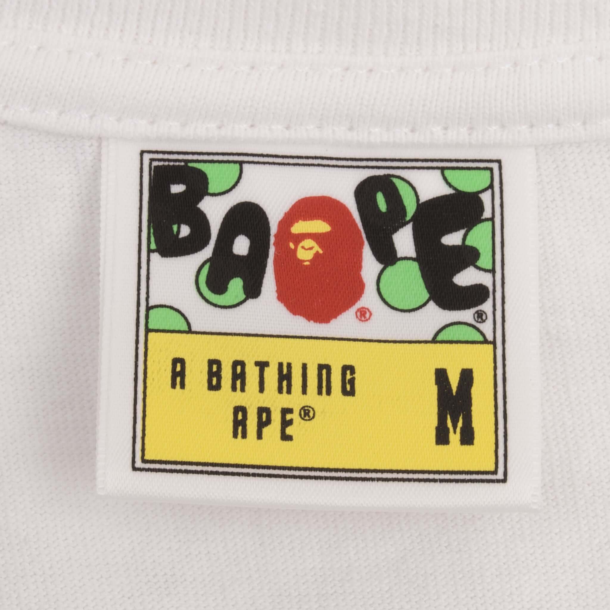 Vintage Bape A Bathing Ape Tee Shirt Size Medium Single Stitch