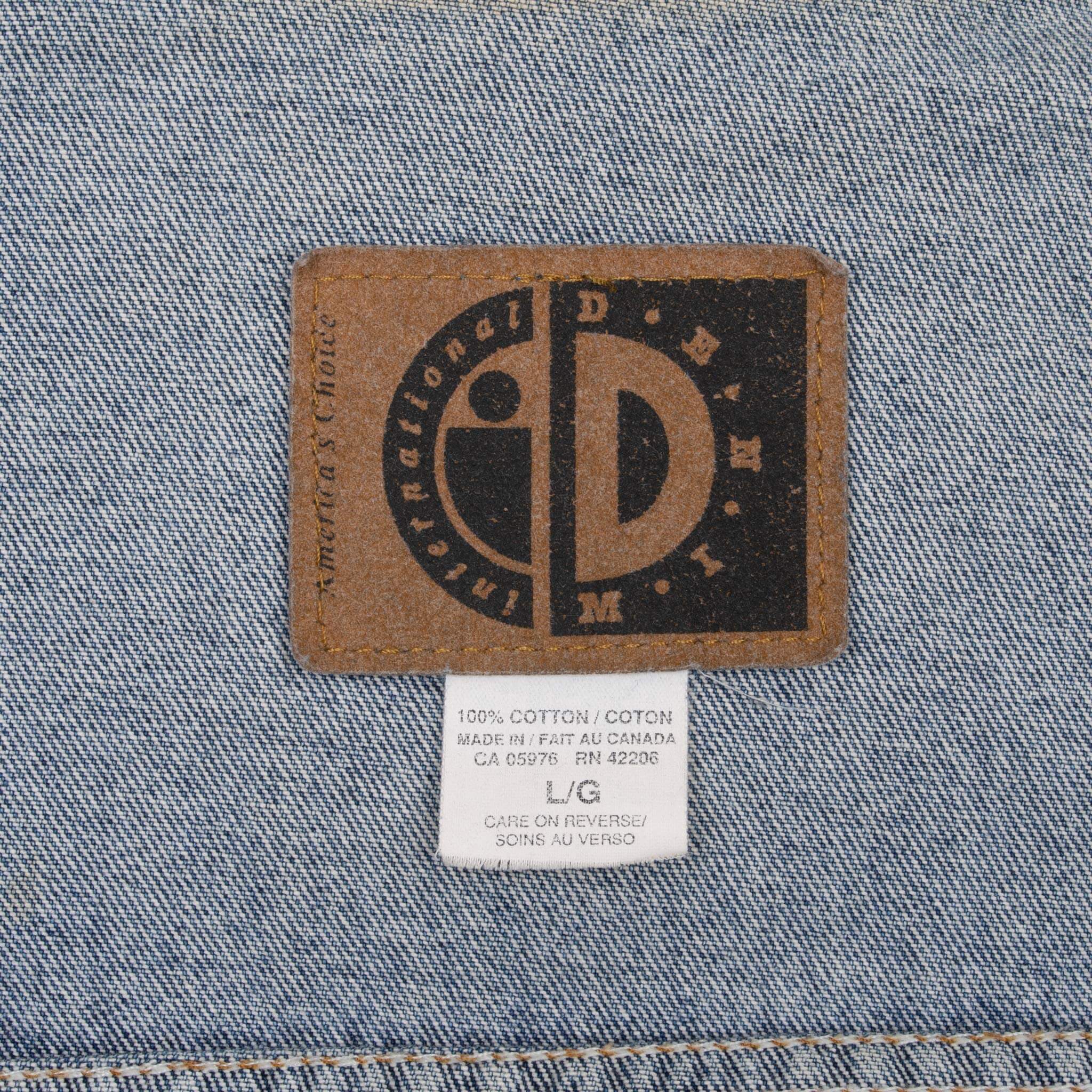 Vintage Planet Hollywood Atlantic City Denim Jacket 1990S Size Large