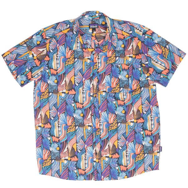 Vintage Patagonia Short Sleeve Hawaiian Shirt Size Large 2000S